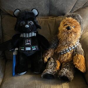 Build-A-Bear Star Wars Plush Duo - Black and Brown
